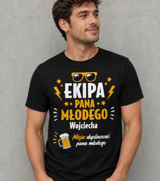 Koszulka Dla Ekipy Pana Młodego