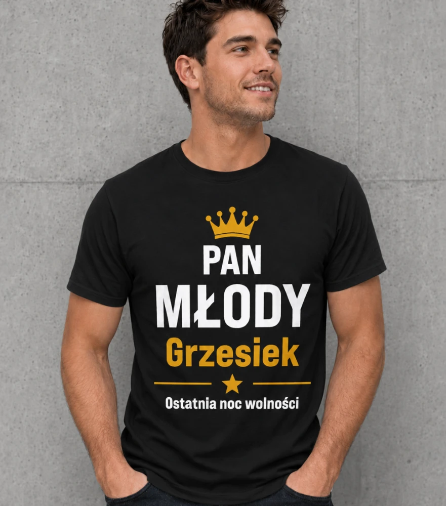 Koszulka Dla Pana Młodego Ostatnia Noc Wolności