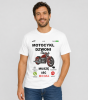 Koszulka  Motocykl Dzwoni Muszę Iść