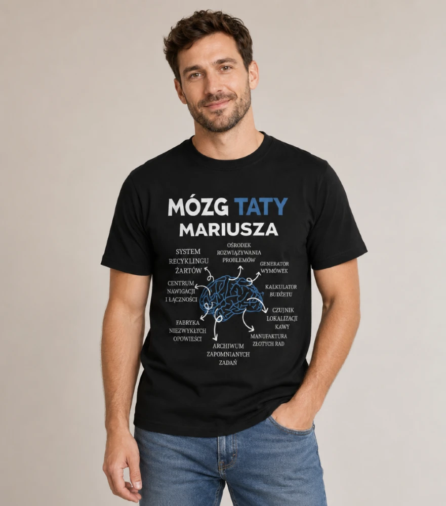 Koszulka Dla Taty Z Imieniem