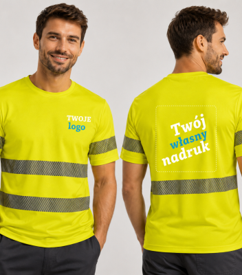 Koszulka Unisex Z Własnym Nadrukiem 150g-HV Dry