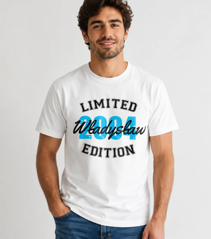 Koszulka Męska Prezent Na Urodziny Limited Edition