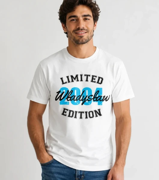 Koszulka Męska Prezent Na Urodziny Limited Edition