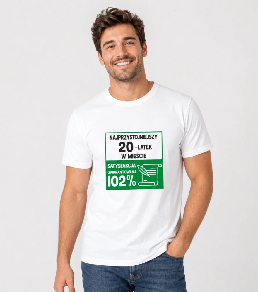 Koszulka Męska T-Shirt Urodzinowa Na Prezent