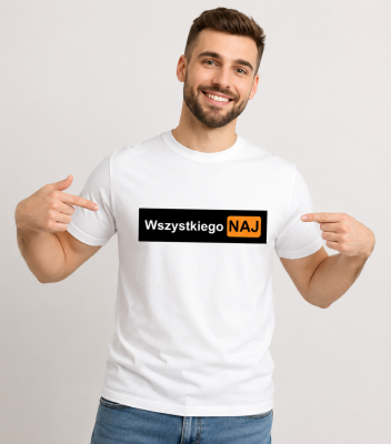 Koszulka Męska Prezent Na Urodziny Wszystkiego Naj