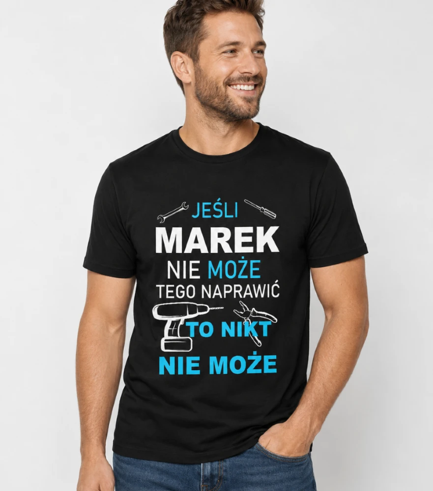 Koszulka Złota Rączka Z Imieniem
