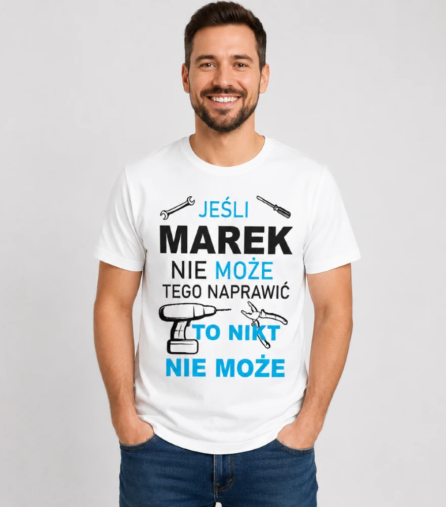 Koszulka Złota Rączka Z Imieniem