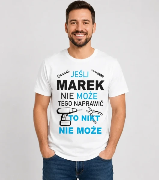 Koszulka Złota Rączka Z Imieniem