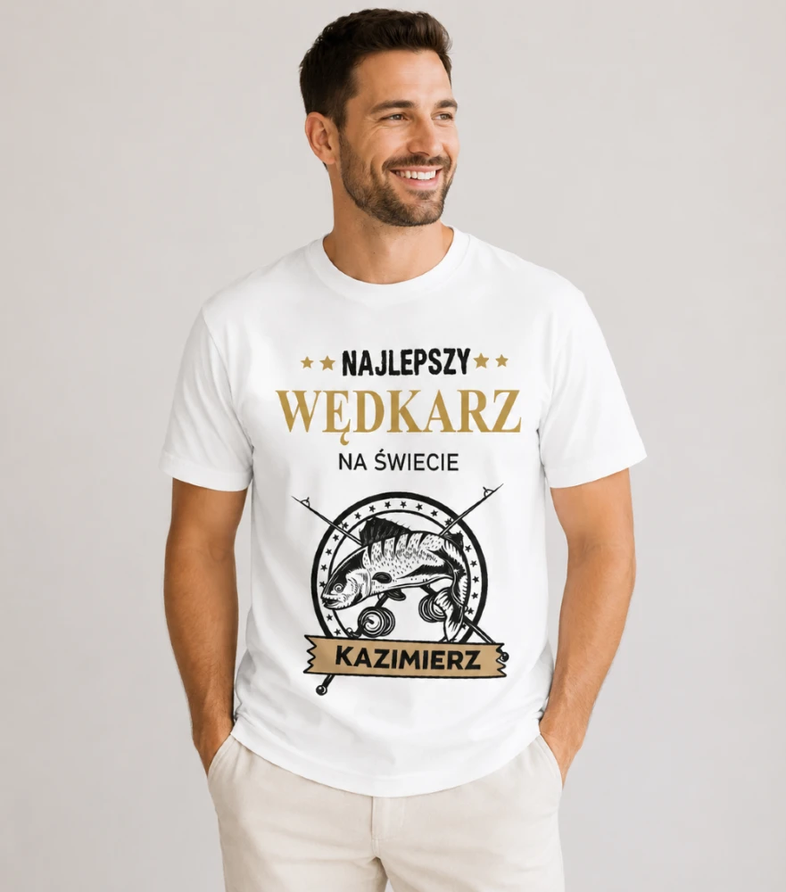 Koszulka  Najlepszy Wędkarz Na Świecie