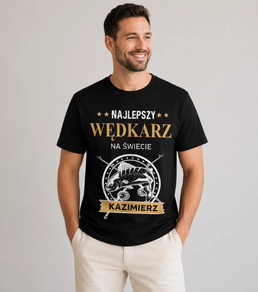 Koszulka  Najlepszy Wędkarz Na Świecie
