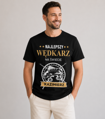 Koszulka  Najlepszy Wędkarz Na Świecie