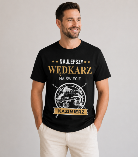 Koszulka  Najlepszy Wędkarz Na Świecie
