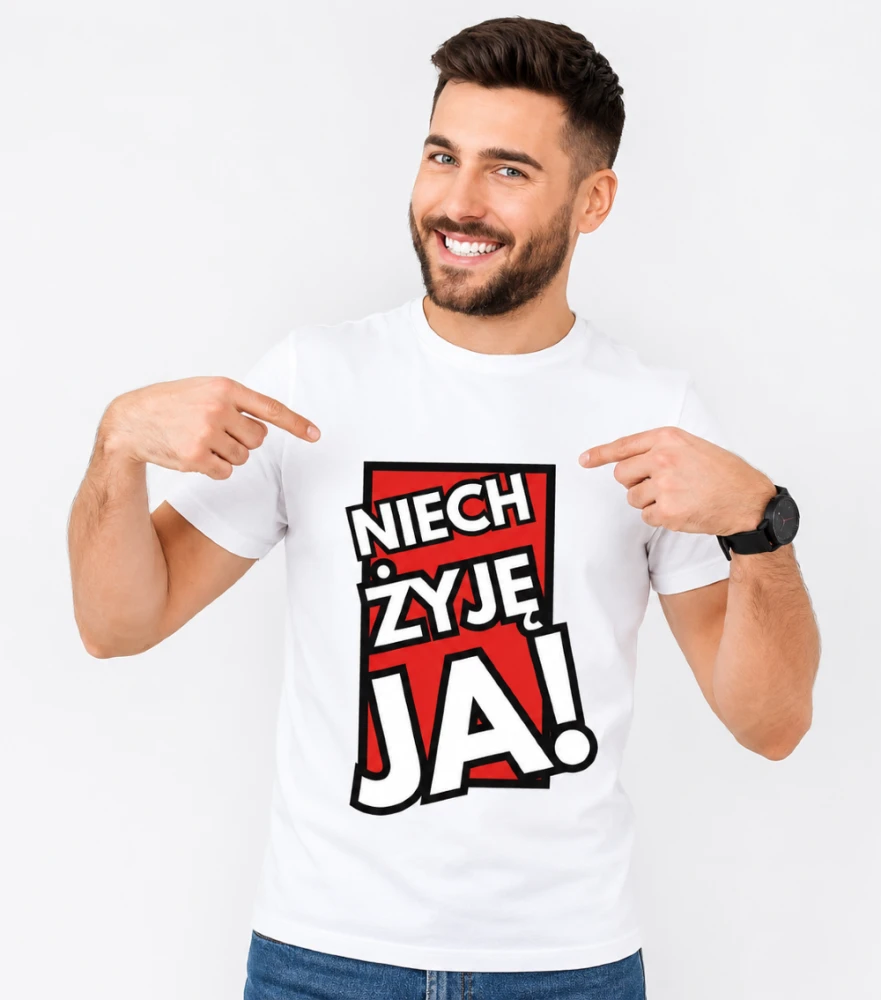 Koszulka Męska T-Shirt Urodzinowa Na Prezent