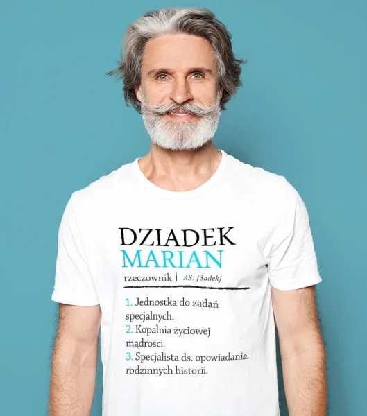 Koszulka Dla Dziadka  Z Imieniem