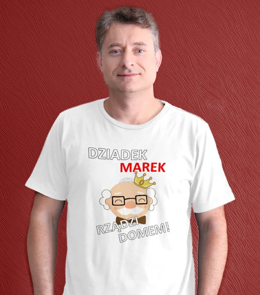 Koszulka Dla Dziadka Z Imieniem