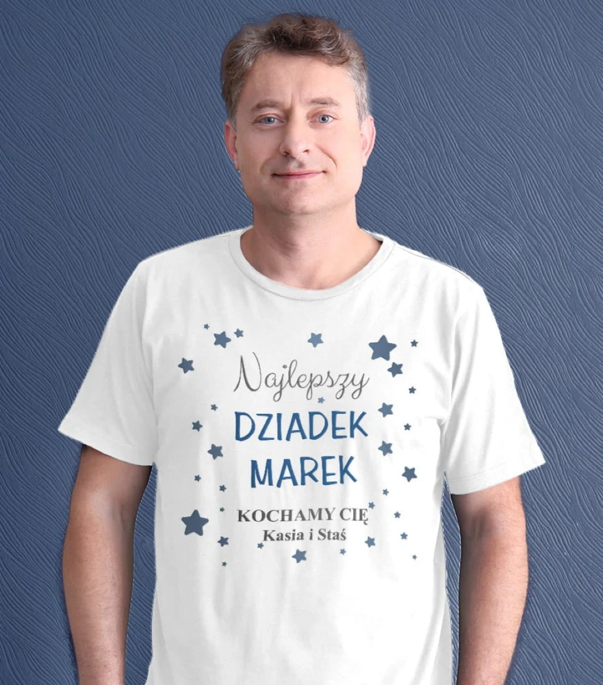 Koszulka Dla Dziadka  Z Imionami