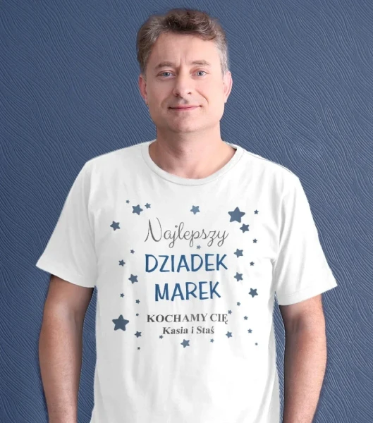 Koszulka Dla Dziadka  Z Imionami