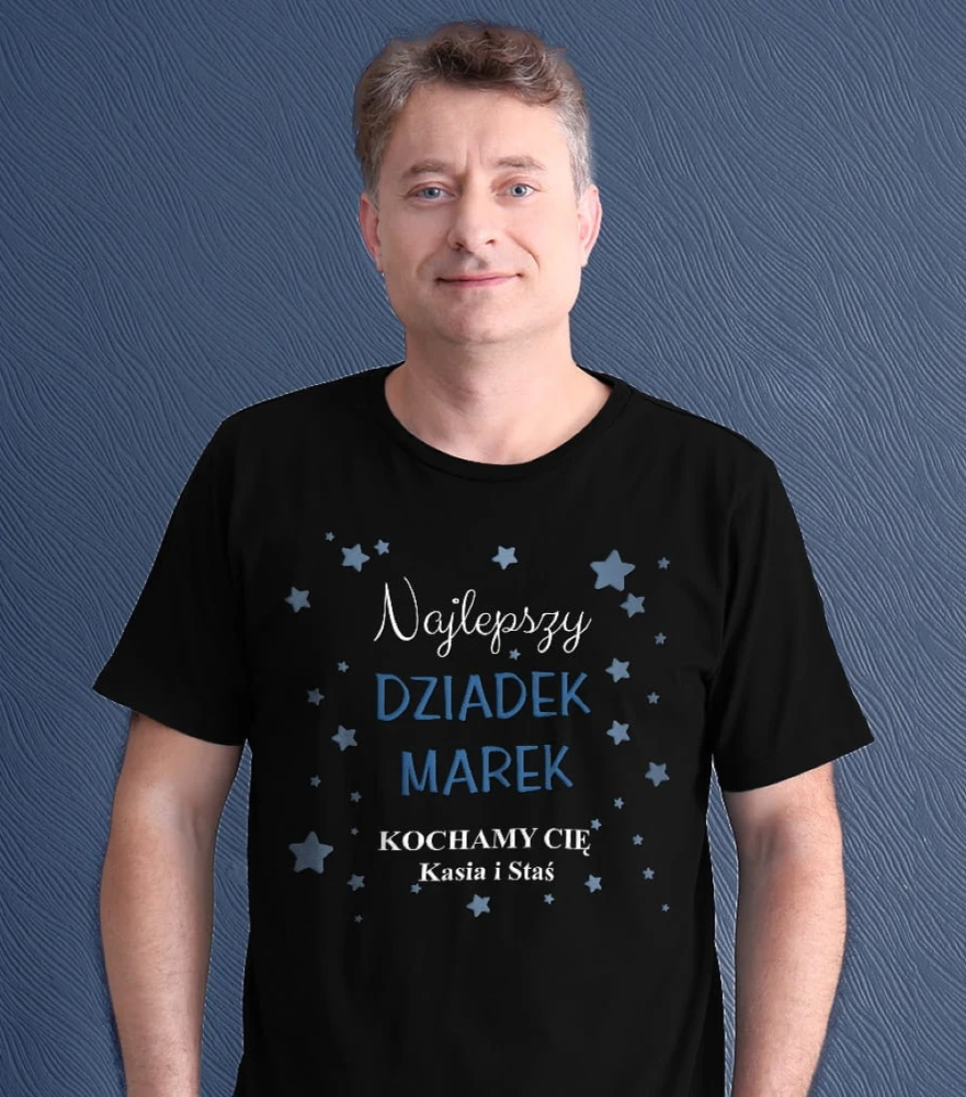 Koszulka Dla Dziadka  Z Imionami