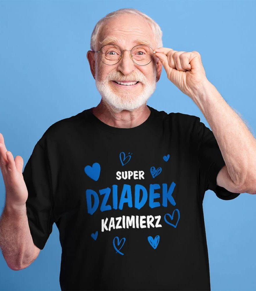 Koszulka Dla Dziadka Z Imieniem