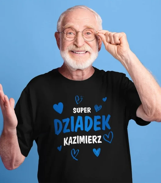 Koszulka Dla Dziadka Z Imieniem