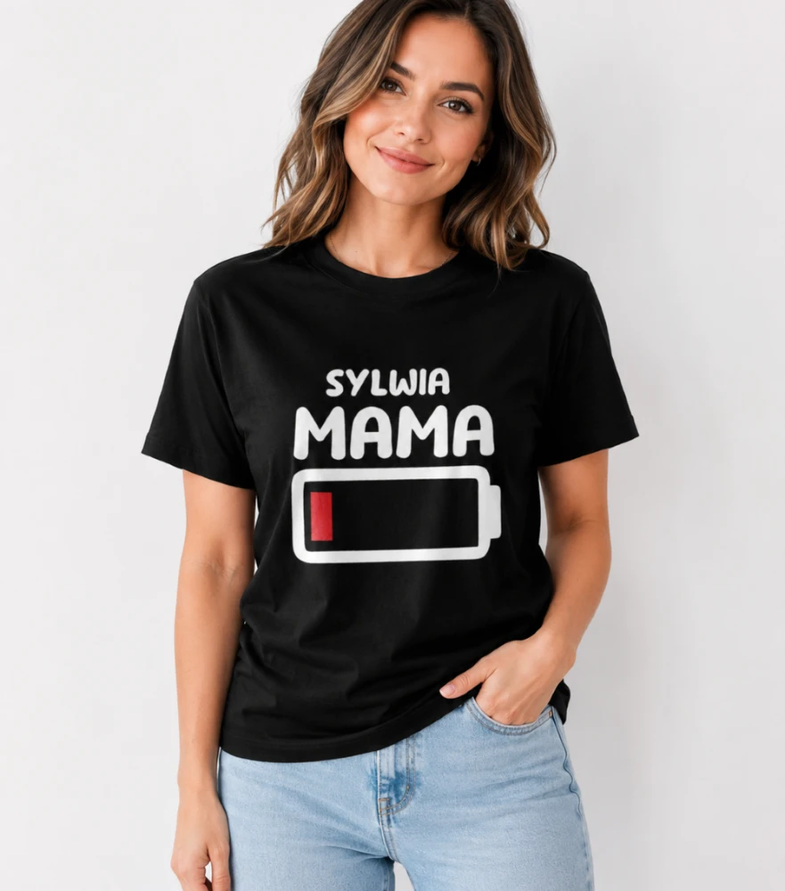 Koszulka Dla Mamy Z Imieniem