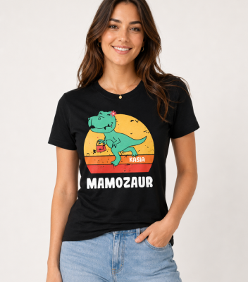 Koszulka Mamozaur z Imieniem