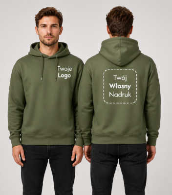 Bluza Męska z Własnym Nadrukiem 280g - Moon