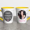 Kubek Latte Na Dzień Kobiet Ze Zdjęciem i Imieniem
