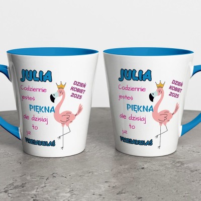 Kubek Latte Na Dzień Kobiet Z Imieniem