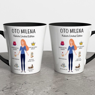 Kubek Latte Na Dzień Kobiet Z Imieniem