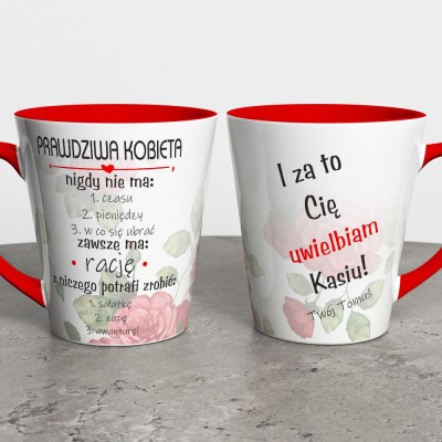 Kubek Latte Na Dzień Kobiet Z Imionami