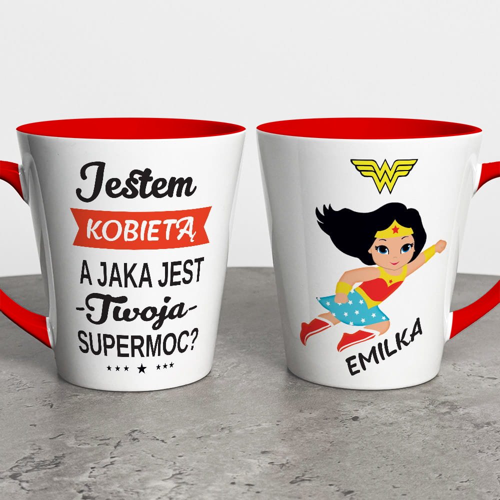 Kubek Latte Na Dzień Kobiet Z Imieniem