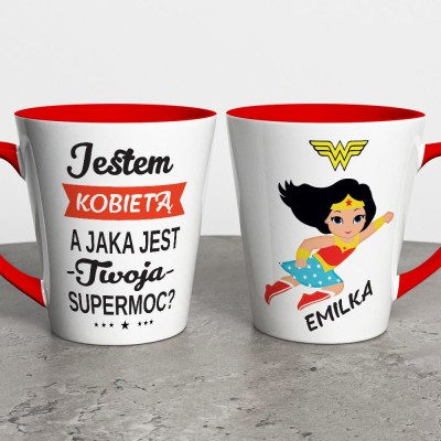Kubek Latte Na Dzień Kobiet Z Imieniem