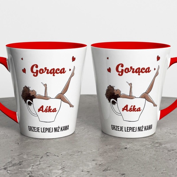Kubek Latte Na Dzień Kobiet Z Imieniem