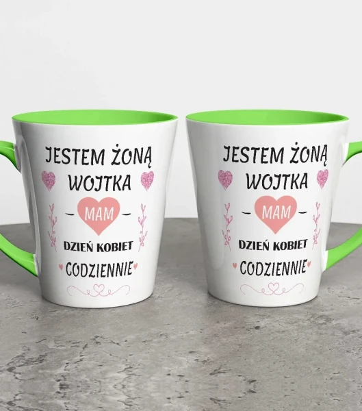 Kubek Latte Na Dzień Kobiet Z Imieniem – miniatura 1000 × 1134