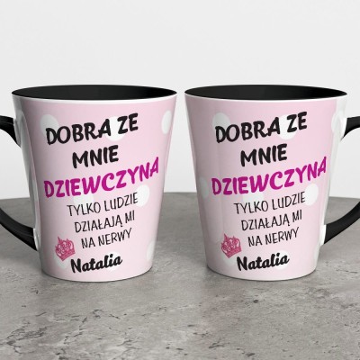 Kubek Latte Na Dzień Kobiet Z Imieniem