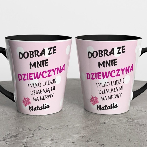 Kubek Latte Na Dzień Kobiet Z Imieniem