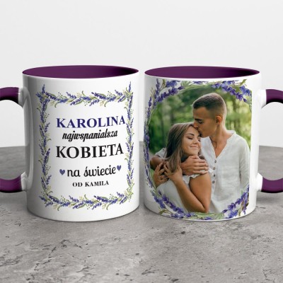 Kubek Na Dzień Kobiet Ze Zdjęciem I Imionami