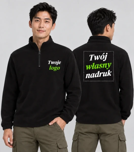 Mikropolar Męski z Własnym Nadrukiem 140g - JHK Micro Fleece Man
