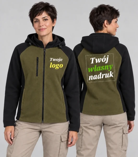 Polar Unisex Dwukolorowy z Własnym Nadrukiem 340-360g - JHK Neoplus Duo