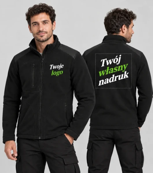 Polar Męski z Własnym Nadrukiem 340-360g - JHK Premium Fleece
