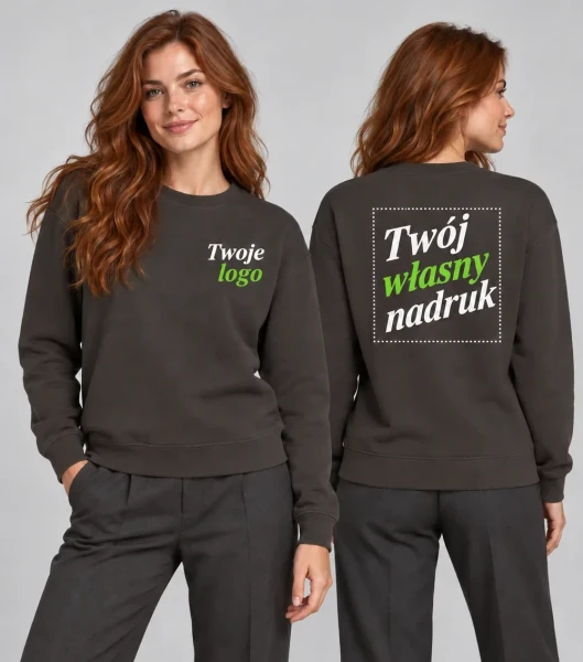 Bluza Unisex z Własnym Nadrukiem 290g - JHK Classic Sweat