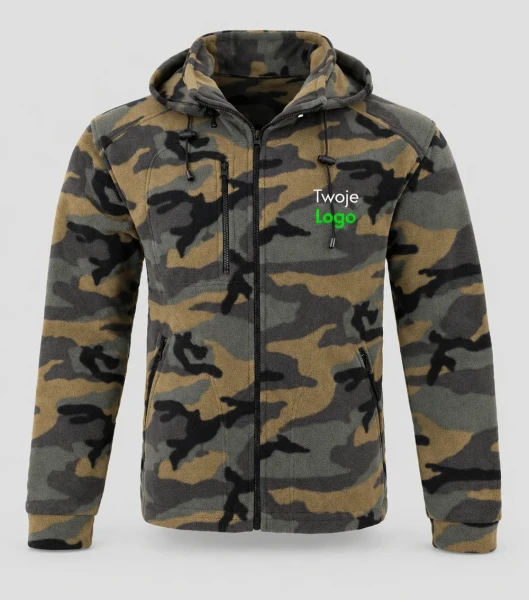 JHK Premium Hood - camouflage green - Twoje logo
