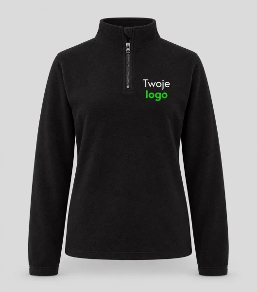JHK Micro Fleece Lady - czarny - Twoje logo