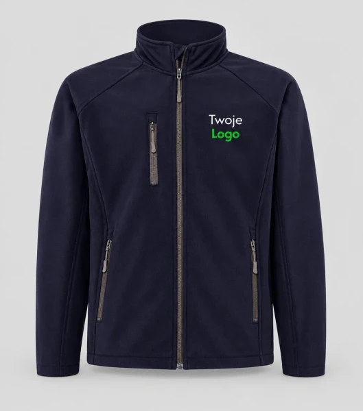 JHK Softshell Man - granatowy - Twoje logo