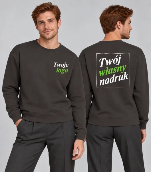 Bluza Unisex z Własnym Nadrukiem 290g - JHK Classic Sweat