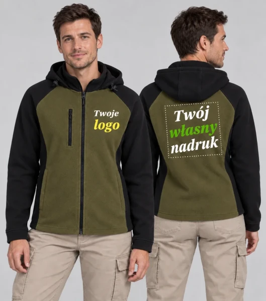 Polar Unisex Dwukolorowy z Własnym Nadrukiem 340-360g - JHK Neoplus Duo
