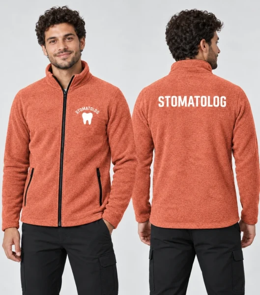 Polar Męski Stomatolog 300g - Factor – sunset melanż – na modelu, przód i tył