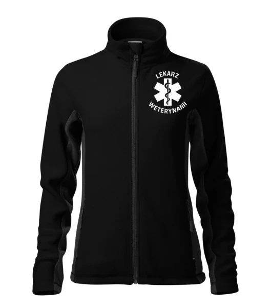 Polar Damski Lekarz weterynarii 220g - Frosty – czarny – przód bez modela