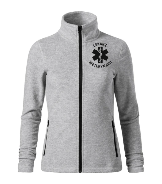 Polar Damski Lekarz weterynarii 300g - Factor – srebrny melanż – przód bez modela